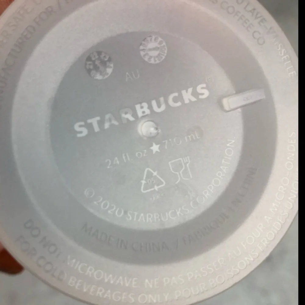 Starbucks NWOT Cold Cup 24 Fl. oz